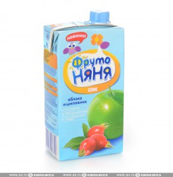 Сок Фрутоняня яблоко шиповник 500 мл