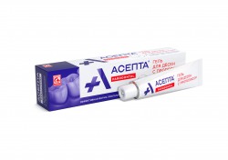 Гель для десен, Асепта с прополисом 10 г