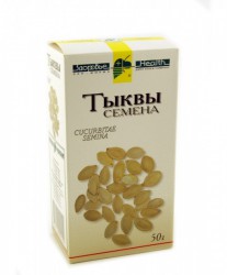 Тыквы семена сырье 50 г 1 шт.
