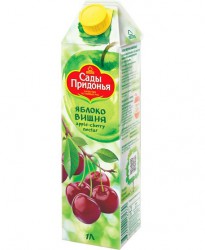 Сок Сады Придонья яблоко вишня 1 л
