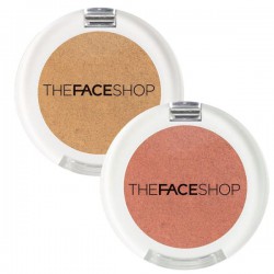 Тени для век, The Face Shop (Фейсшоп) 1.8 г Мерцающие запеченые одинарные OR02 Оранжевый мир