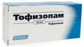 Тофизопам, табл. 50 мг №20