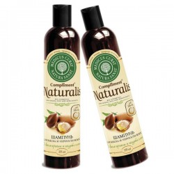 Шампунь Compliment Натуралис масло арганы и голубая глина 335 мл