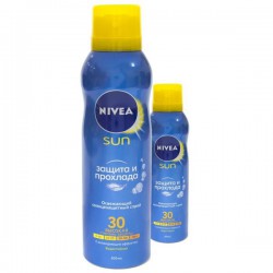 Спрей солнцезащитный, Nivea (Нивея) 200 мл Сан освежающий защита и прохлада SPF30